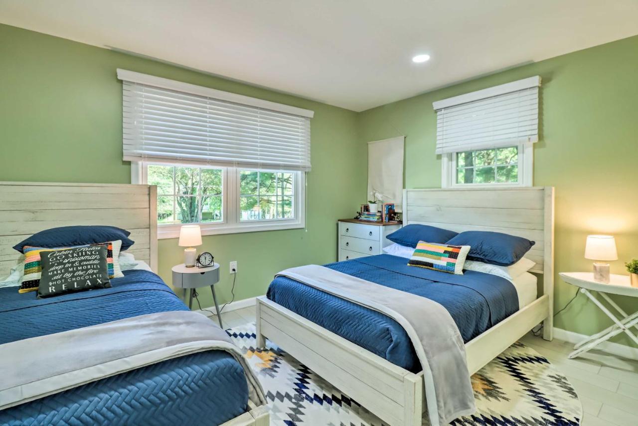 Pocono Mountain Escape With Game Room Walk To Lake! Albrightsville Eksteriør billede